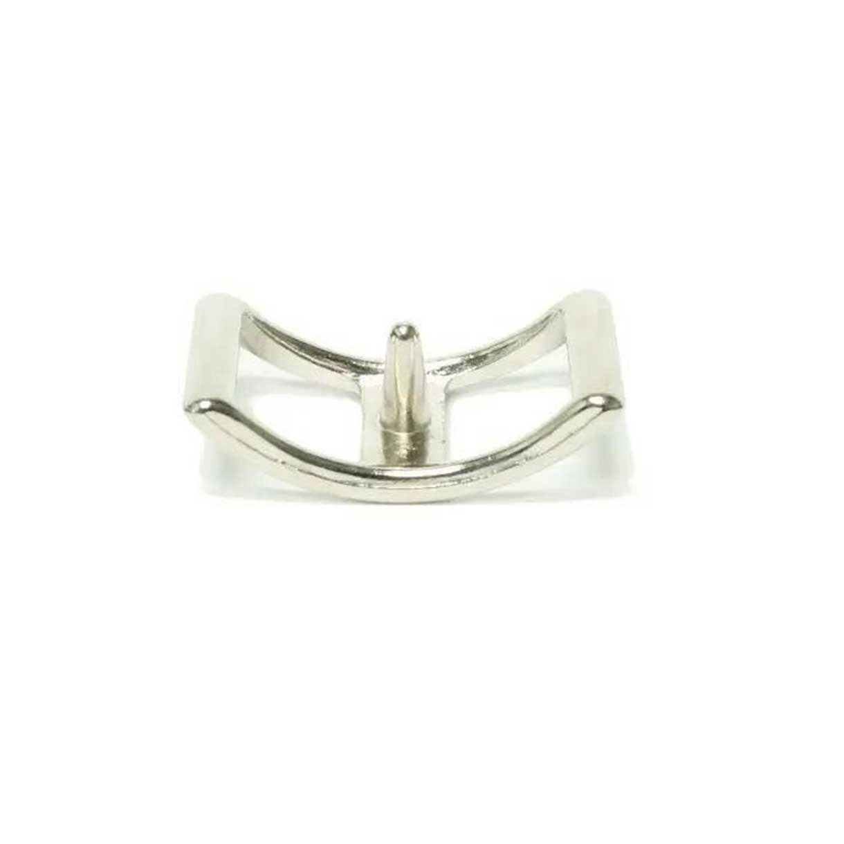 BZ 1/2" Nickel Plated Zinc Conway Buckle (1 Pack)