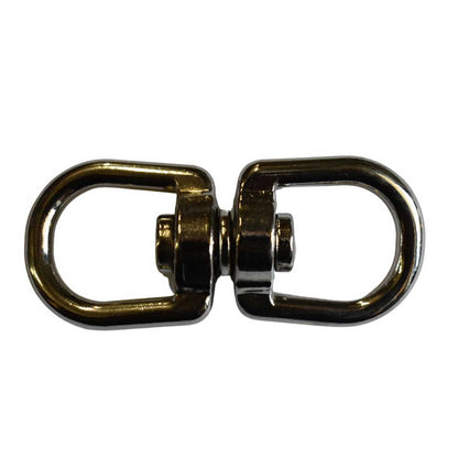 BZ 5/8" X 2 1/2" Nickel Plated Zinc Round Eye Double End Swivel (1 Pack)