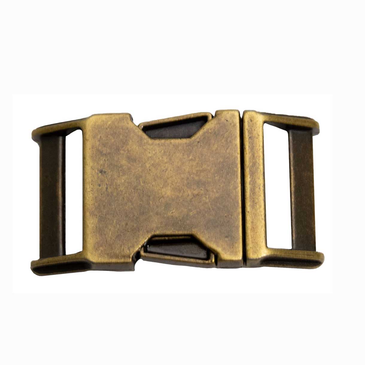BZ Antique Brass Plated Finish 5/8" Side Release Buckle (1 Pack)