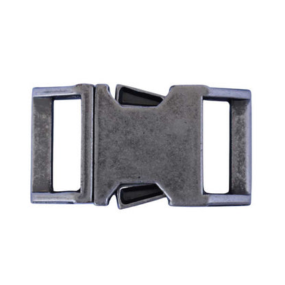 BZ Gun Metal 5/8" Zinc Side Release Buckle (1 Pack)