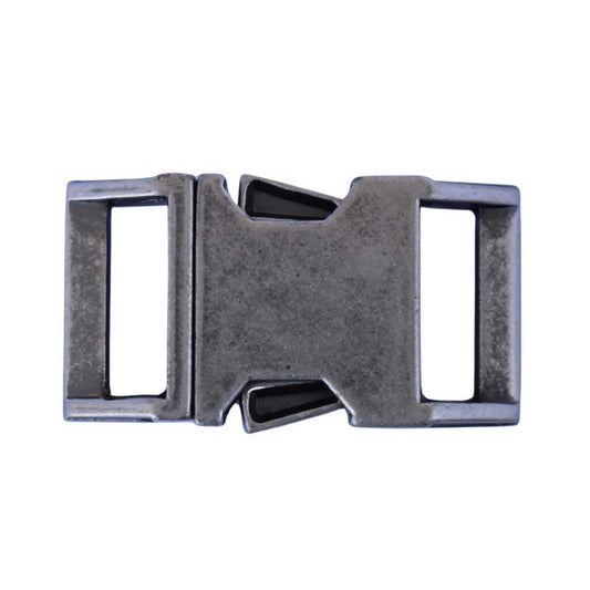 BZ Gun Metal 5/8" Zinc Side Release Buckle (1 Pack)