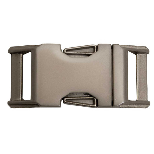 BZ Satin Nickel Finish 5/8" Side Release Buckle (1 Pack)