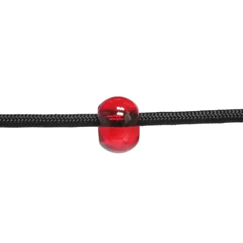 Cherry Red Glass Bead (5 pack) - Paracord Galaxy