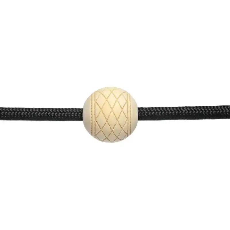 Diamond Patterned Wood Bead (5 pack) - Paracord Galaxy