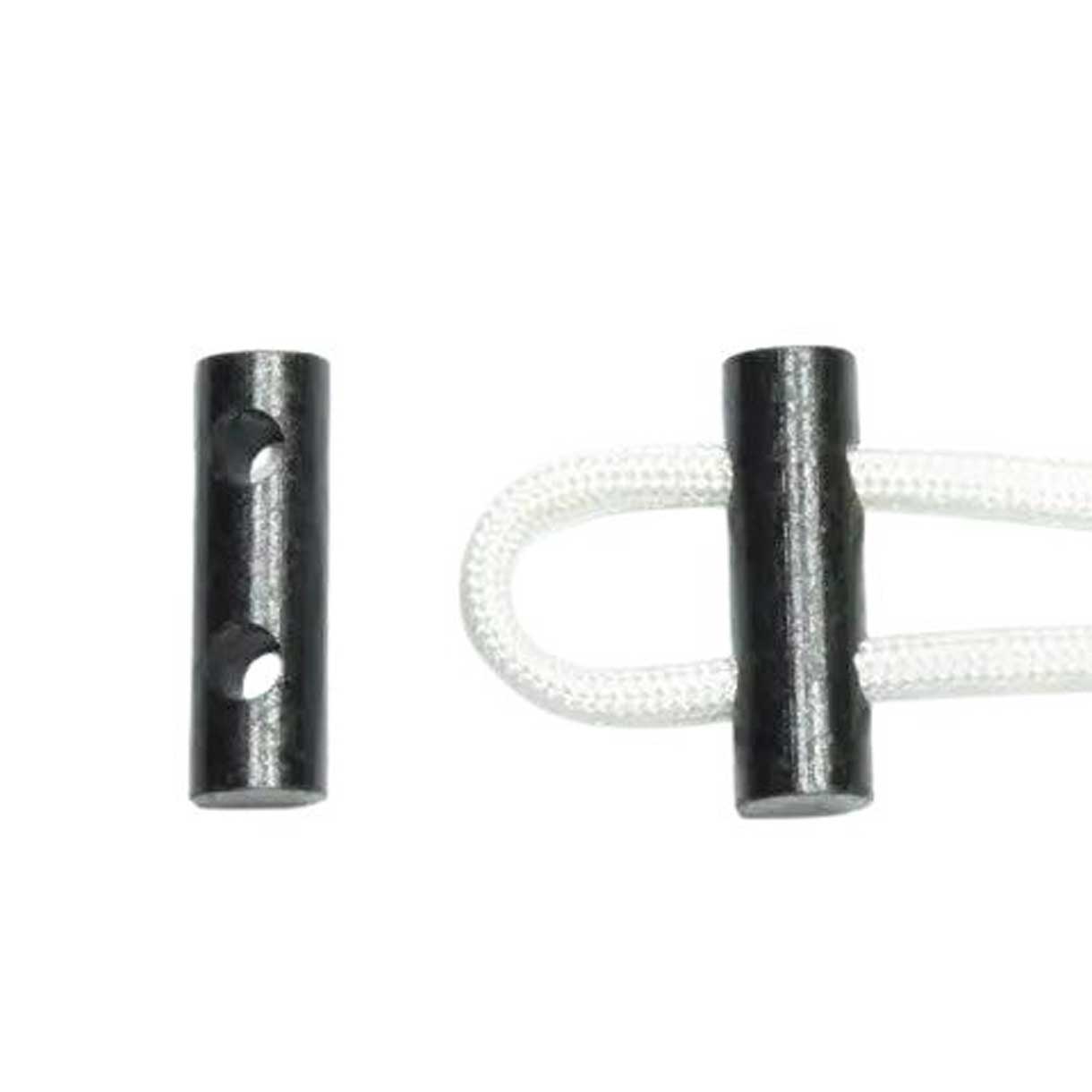 Flint Fire Starter Rod - 2 Hole for Paracord Bracelets (1 Pack)