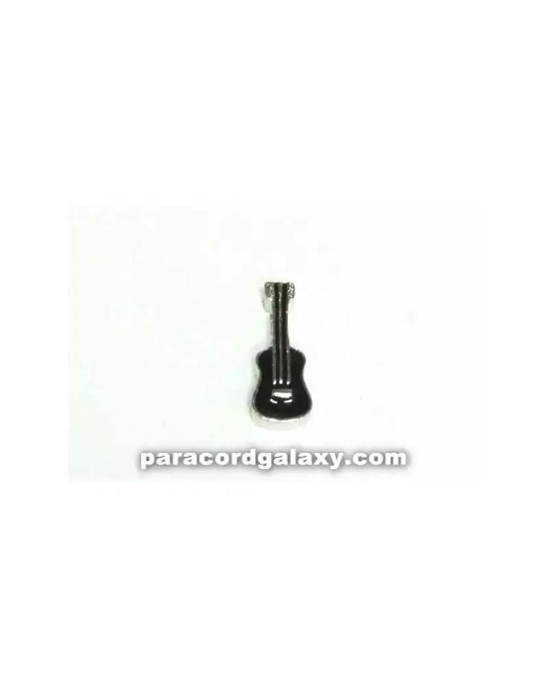 Floating Charm Black Guitar (1 pack) - Paracord Galaxy