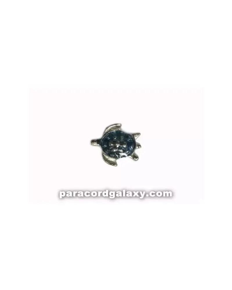 Floating Charm Blue and Silver Turtle (1 pack) - Paracord Galaxy