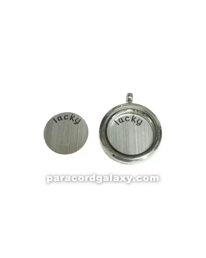 Floating Charm Disk LUCKY (1 pack) - Paracord Galaxy