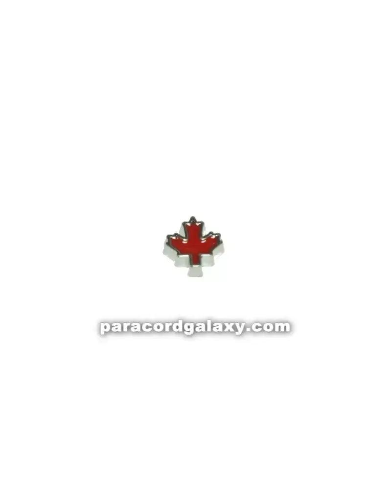 Floating Charm Red Maple Leaf (1 pack) - Paracord Galaxy