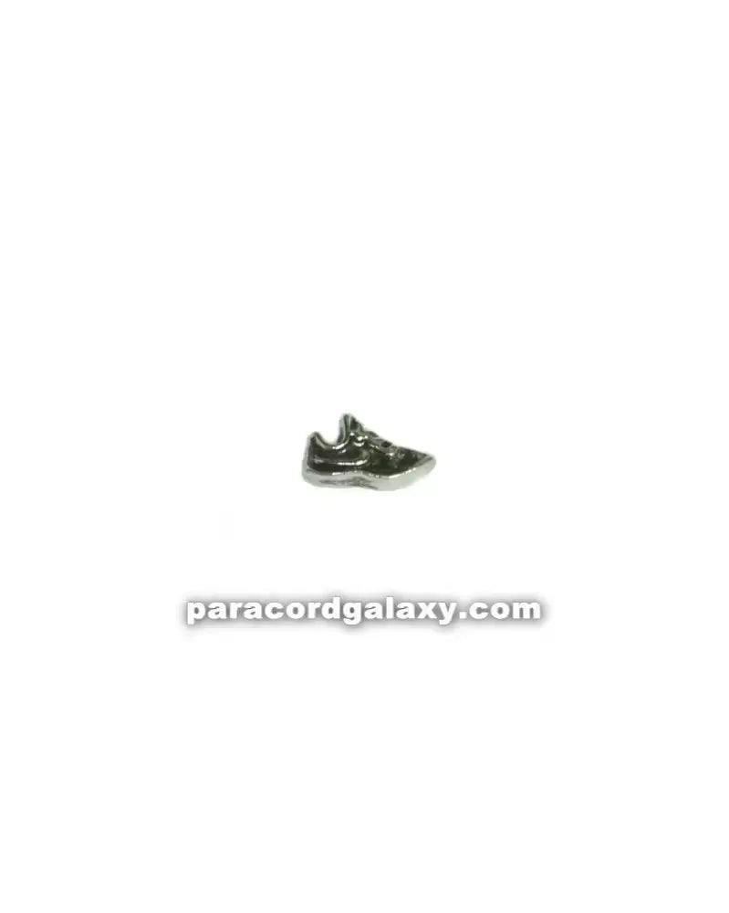 Floating Charm Small Black Running Shoe (1 pack) - Paracord Galaxy