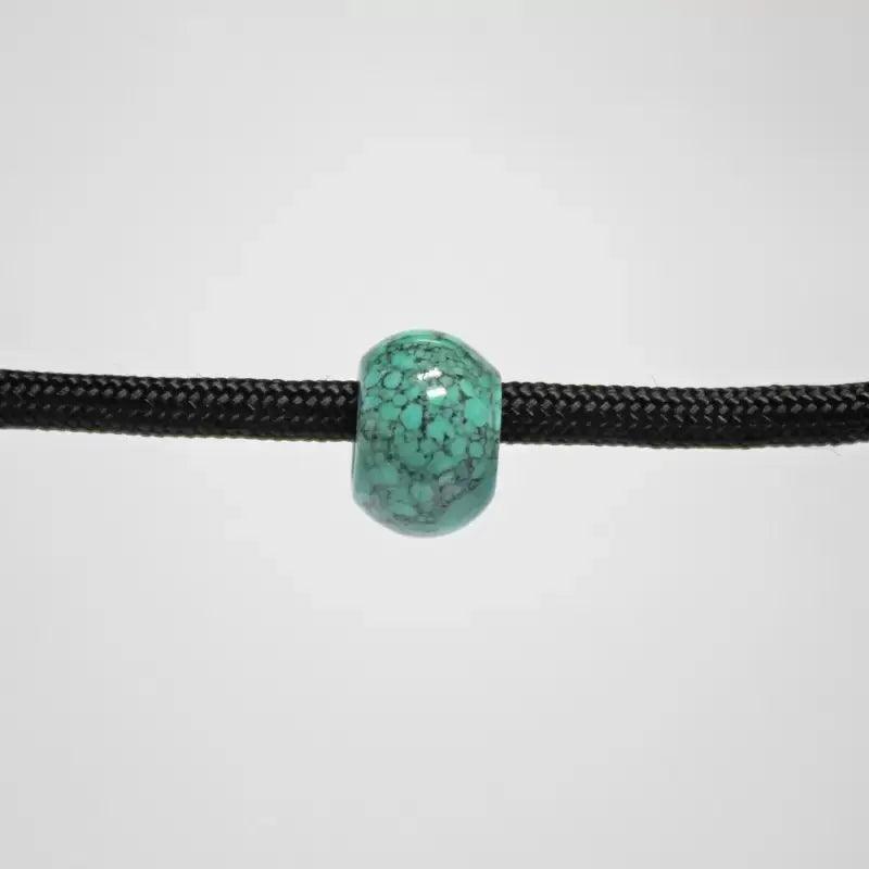 Green Turquoise (Synthetic) Bead (10 Pack) - Paracord Galaxy