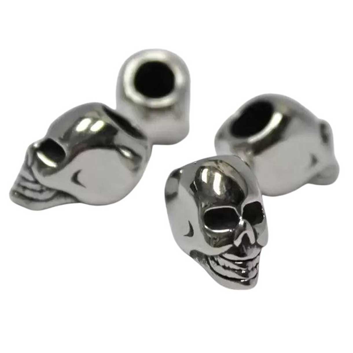 Grinning Skull Bead (1 pack)