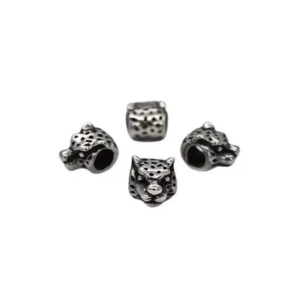 Hanging Leopard Head Bead (1 pack) - Paracord Galaxy