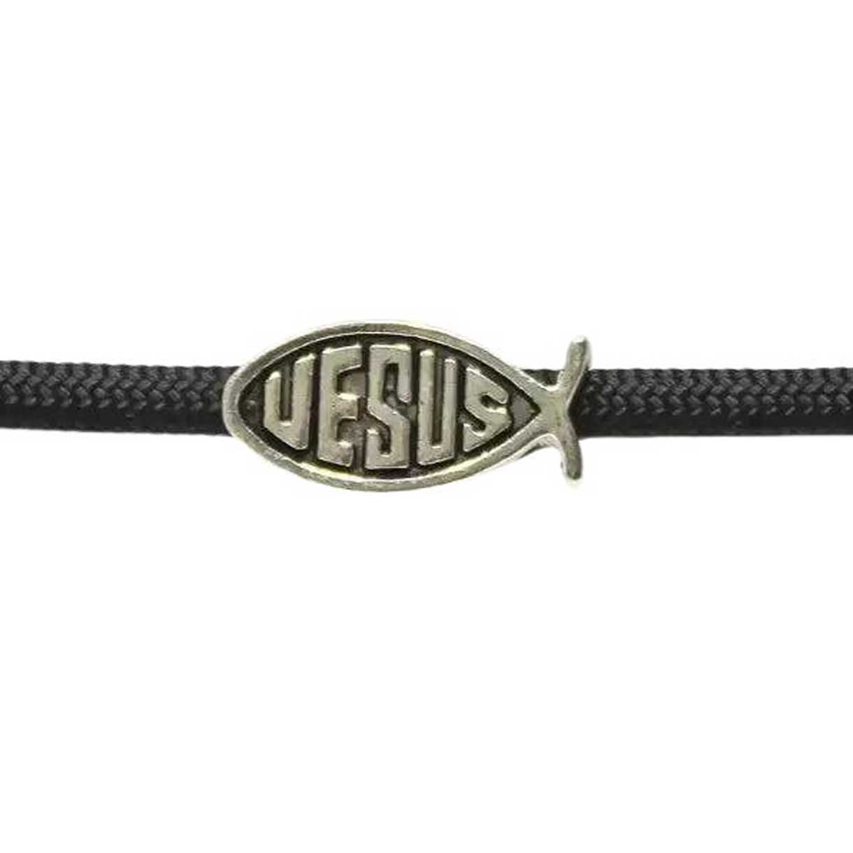 Jesus Ichthys Bead (5 Pack)