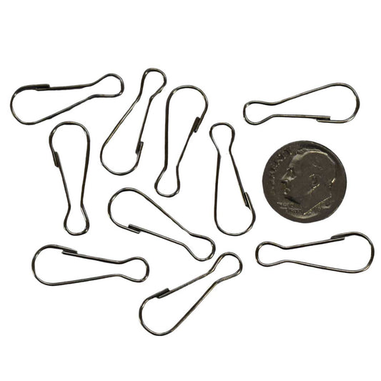 Lanyard Spring Clip 1 Inch (25mm) (10 Pack)