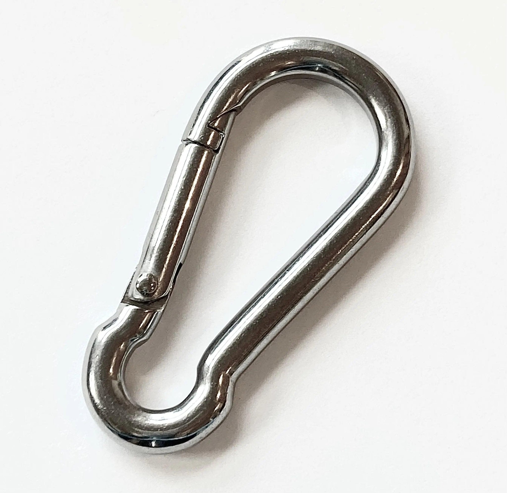 Large Spring Snap Link Stainless Steel (1 Pack) - paracordwholesale