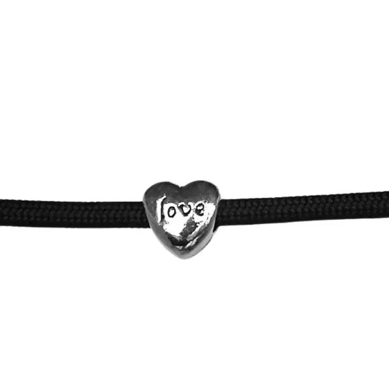 Love Heart Bead (5 pack) - Paracord Galaxy
