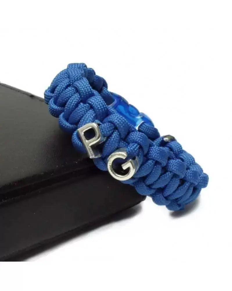 Metal Alphabet Letter Bead - P (1 pack) - Paracord Galaxy