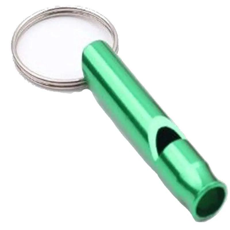Metal Whistle (Green) - Paracord Galaxy