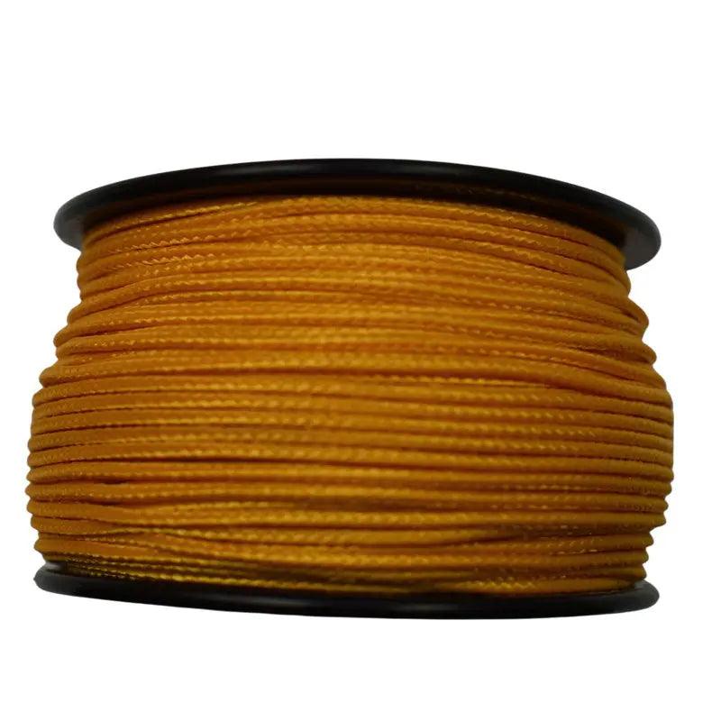 Micro Cord AFG Air Force Goldenrod Made in the USA Polyester/Nylon (125 FT.) - Paracord Galaxy