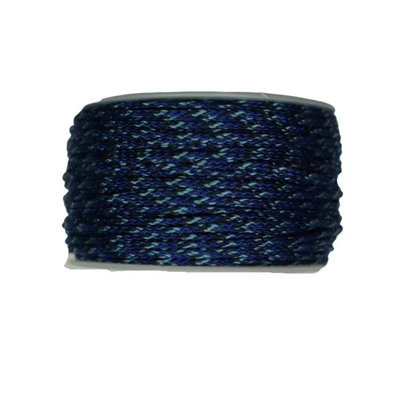 Micro Cord Blue Blend Made in the USA Nylon/Nylon (125 FT.) - Paracord Galaxy