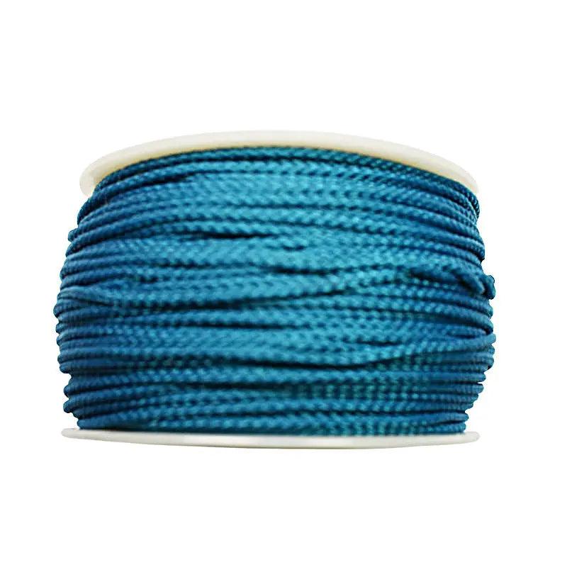 Micro Cord Caribbean Blue Made in the USA (125 FT.) - Paracord Galaxy
