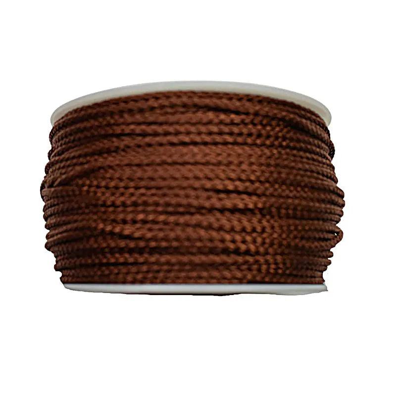 Micro Cord Chocolate Brown Made in the USA Nylon/Nylon (125 FT.) - Paracord Galaxy