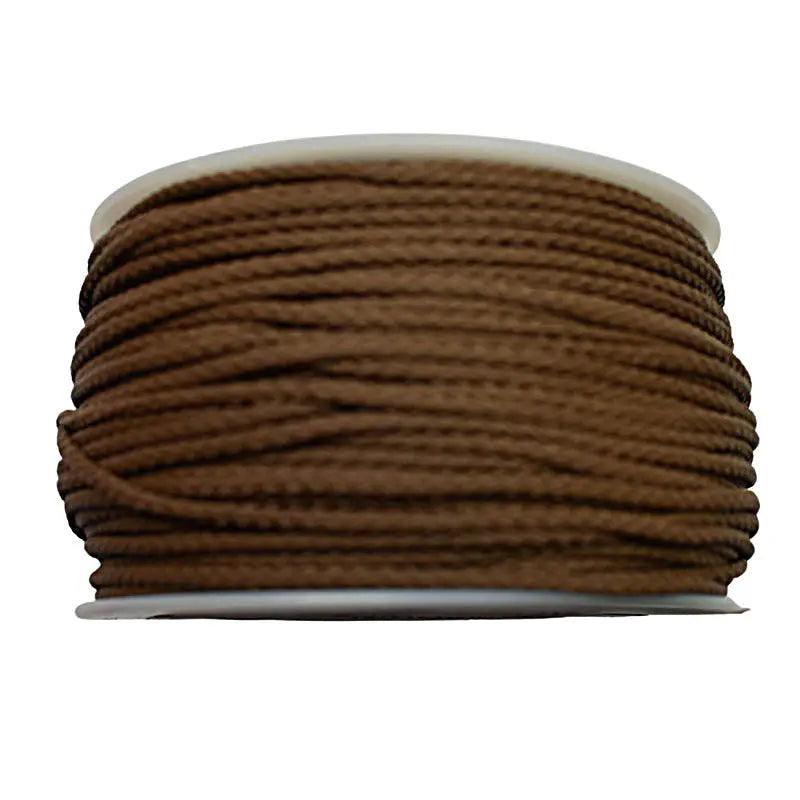 Micro Cord Coyote Brown Made in the USA Nylon/Nylon (125 FT.) - Paracord Galaxy
