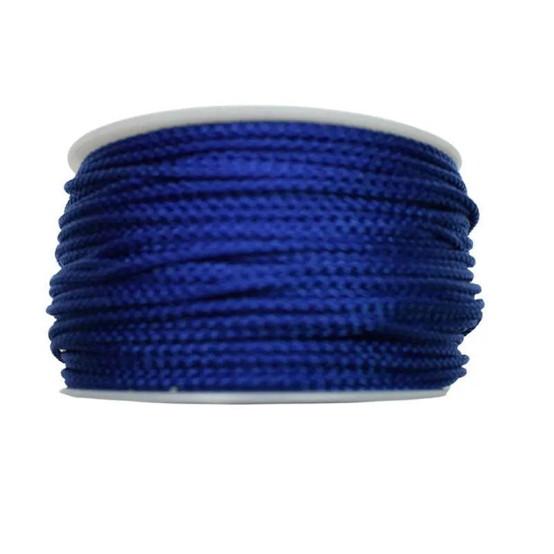 Micro Cord Electric Blue Made in the USA Nylon/Nylon (125 FT.) - Paracord Galaxy