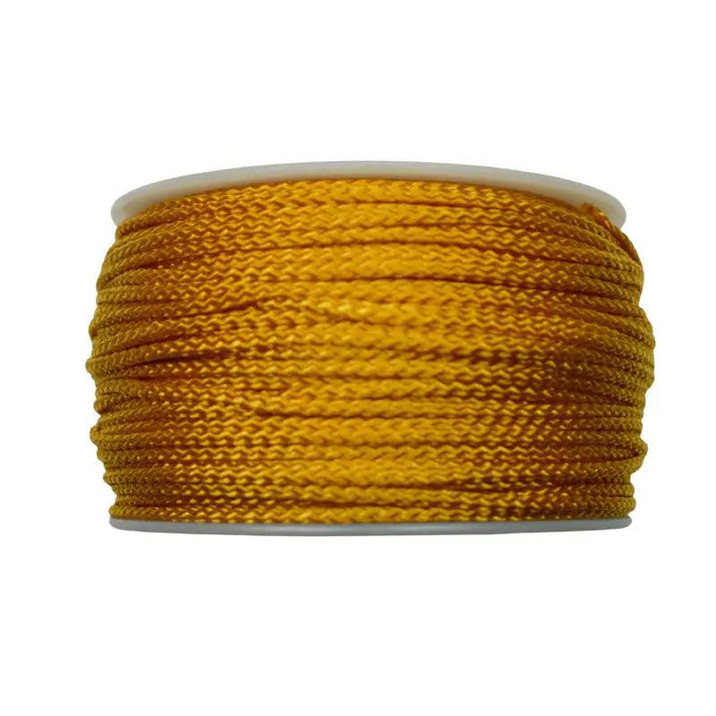 Micro Cord Goldenrod Made in the USA Nylon/Nylon (125 FT.) - Paracord Galaxy