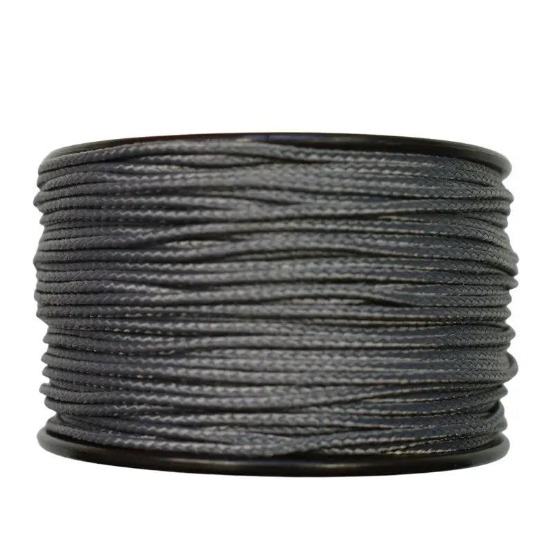 Micro Cord Graphite Made in the USA Polyester/Nylon (125 FT.) - Paracord Galaxy