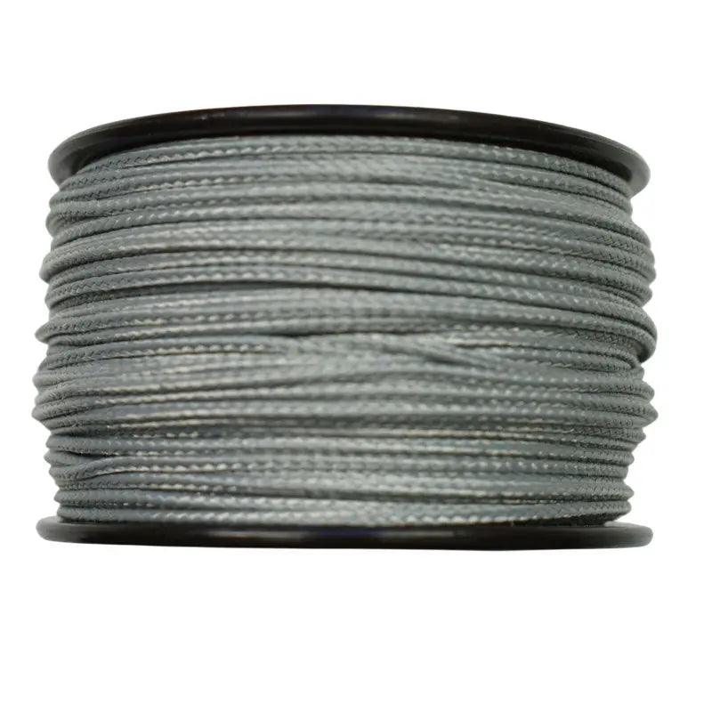 Micro Cord Gray / Grey Made in the USA Polyester/Nylon (125 FT.) - Paracord Galaxy
