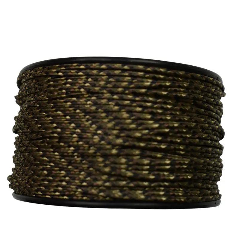 Micro Cord Ground War Camo Made in the USA Polyester/Nylon (125 FT.) - Paracord Galaxy
