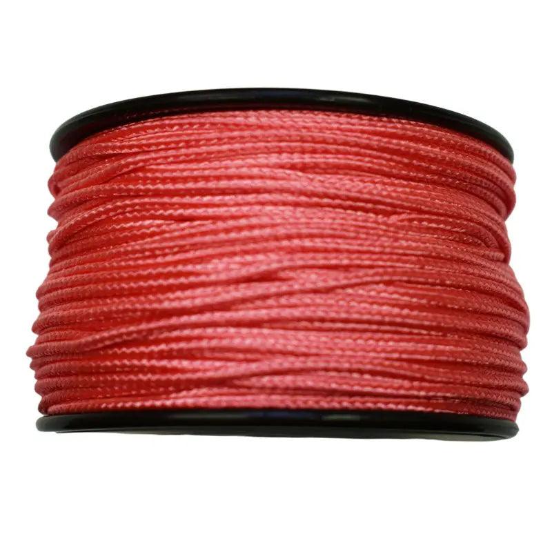 Micro Cord Medium Pink Made in the USA Polyester/Nylon (125 FT.) - Paracord Galaxy