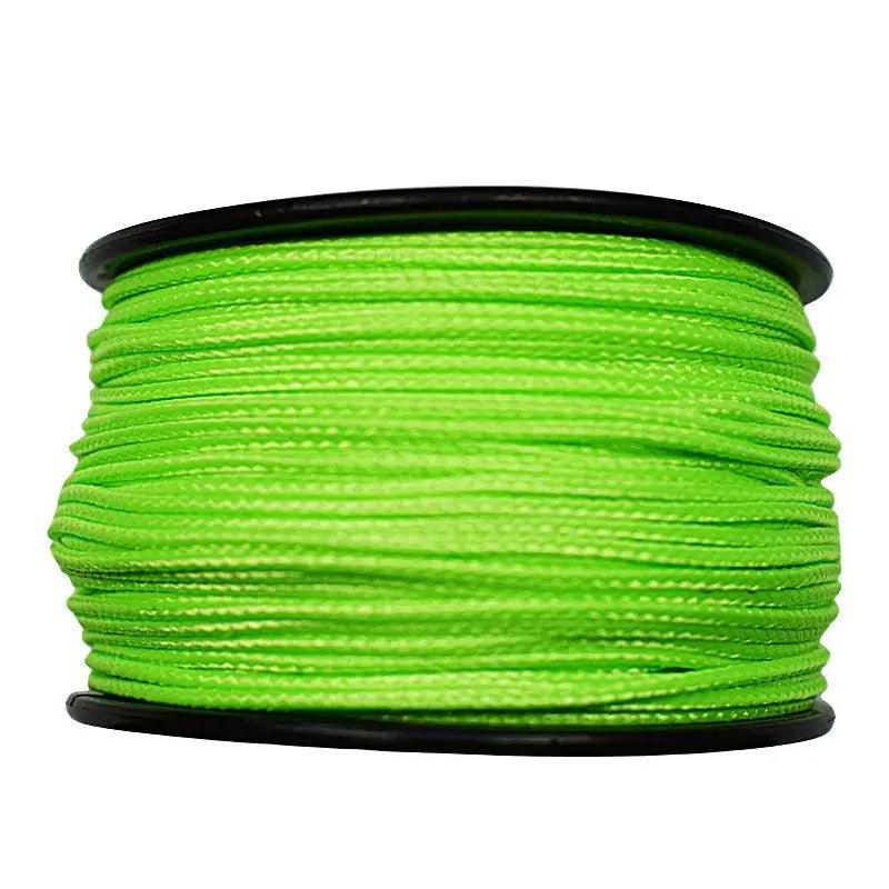 Micro Cord Neon Green Made in the USA Polyester/Nylon (125 FT.) - Paracord Galaxy