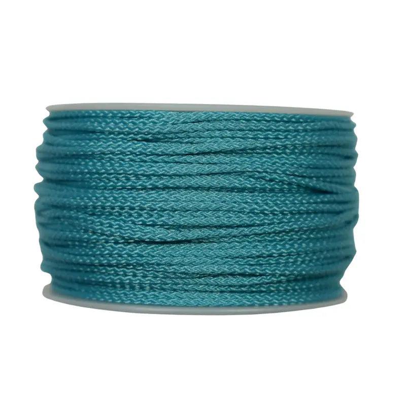 Micro Cord Neon Turquoise Made in the USA Nylon/Nylon (125 FT.) - Paracord Galaxy