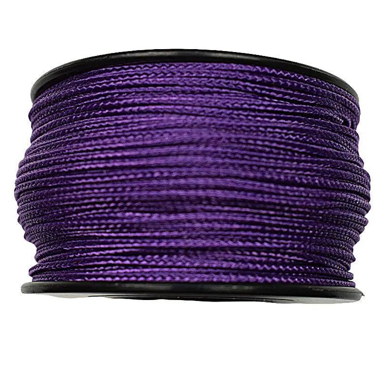 Micro Cord Purple Made in the USA Polyester/Nylon (125 FT.) - Paracord Galaxy