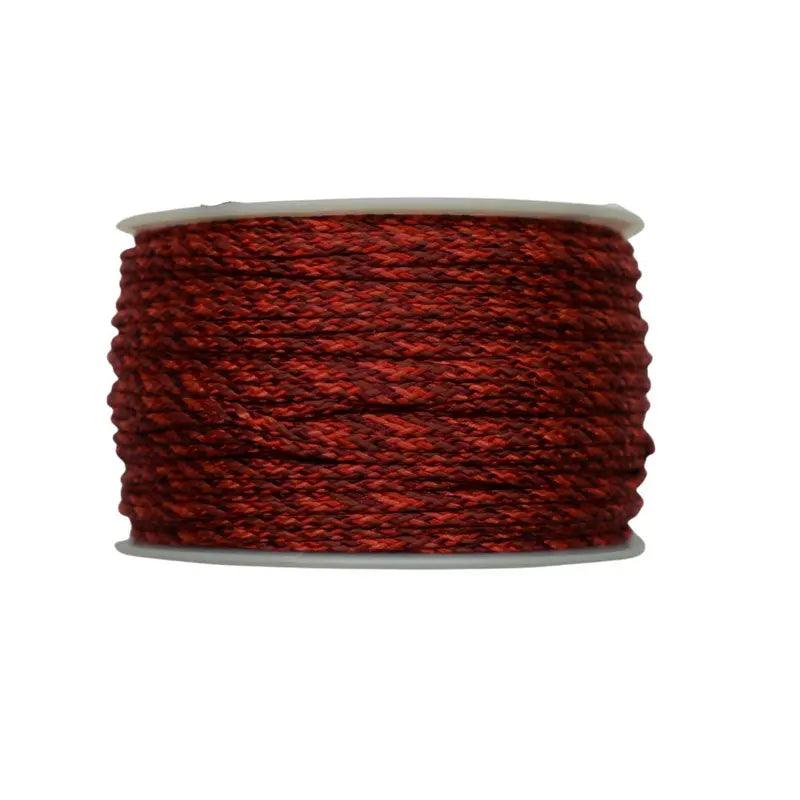Micro Cord Red Blend Made in the USA Nylon/Nylon (125 FT.) - Paracord Galaxy