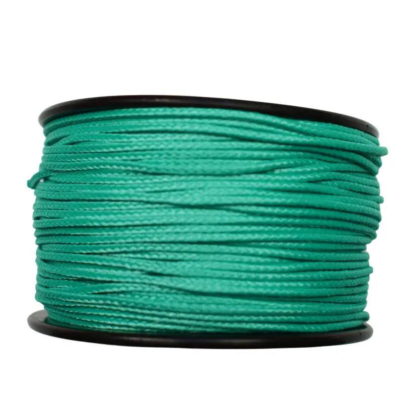 Micro Cord Teal Made in the USA Polyester/Nylon (125 FT.) - Paracord Galaxy