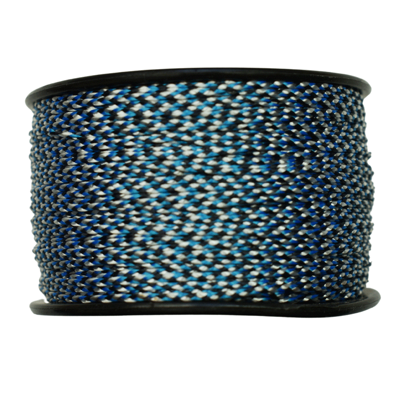 Nano Cord Blue Snake Made in the USA Polyester/Nylon (300 FT.) - Paracord Galaxy