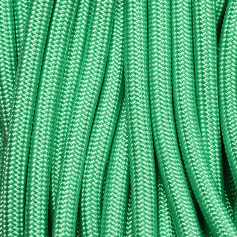 1/4" Nylon Paramax Rope Mint Green Made in the USA (100 FT)  163- nylon/nylon paracord