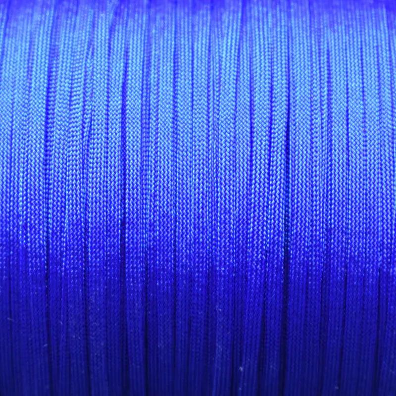 Whip Maker (WhipMaker) 1/8 Inch Electric Blue Coreless Flat Nylon Cord Made in the USA  163- nylon/nylon paracord
