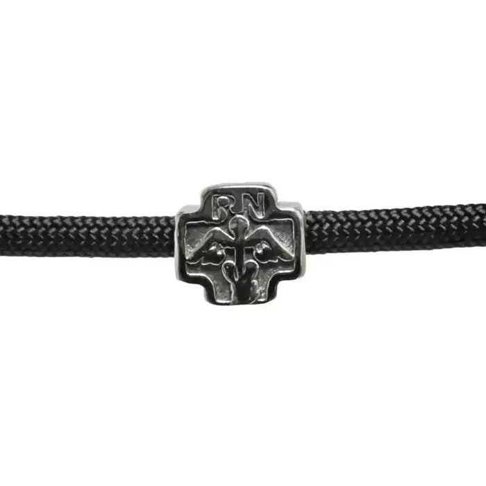 RN Caduceus Cross Bead (5 Pack) - Paracord Galaxy