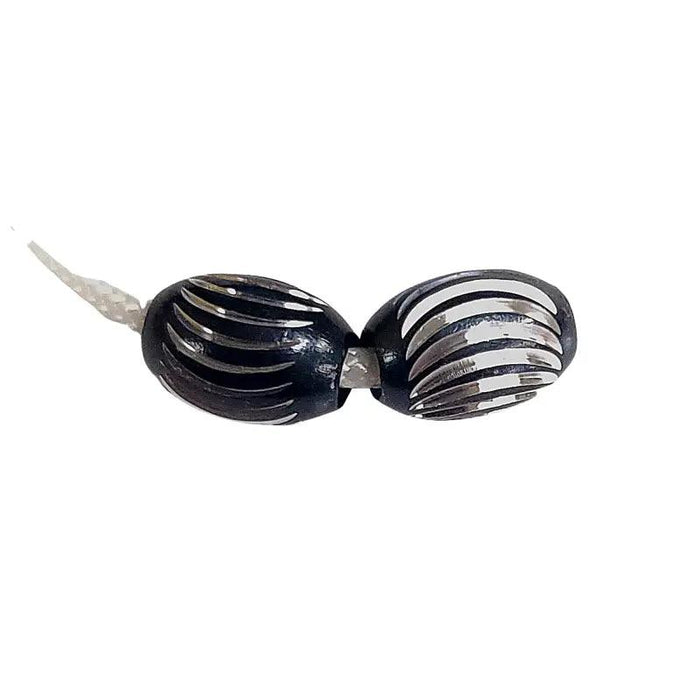 Silver Spiral - Bead/Charm (5 pack) - Paracord Galaxy