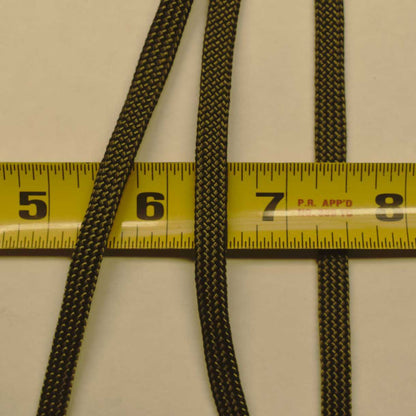 Sinker Line 3/8 *(1/4) Inch Olive Drab (OD) Coreless Flat Nylon Cord Made in the USA
