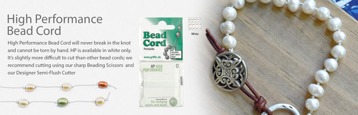 Size #2 High Performance White Thread / Cord information card