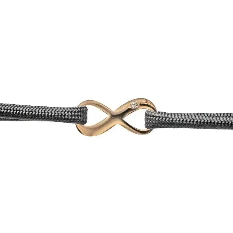Stainless Steel Rose Gold Infinity Clasp (1 Pack) - Paracord Galaxy