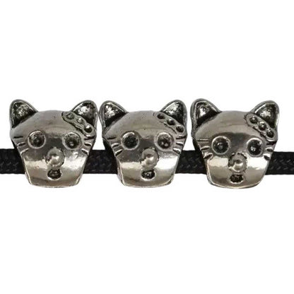 Surprised Kittie Bead (10 Pack)