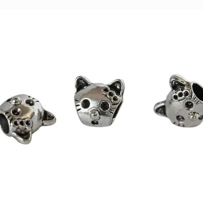 Surprised Kittie Bead (10 Pack)