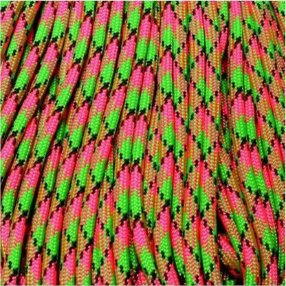 Watermelon 550 Paracord Made in the USA (100 FT.) - Paracord Galaxy